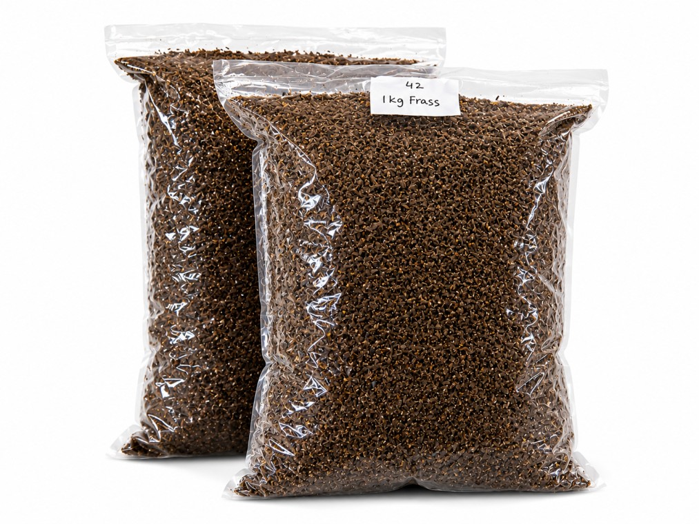 BSF Frass organic fertilizer close-up